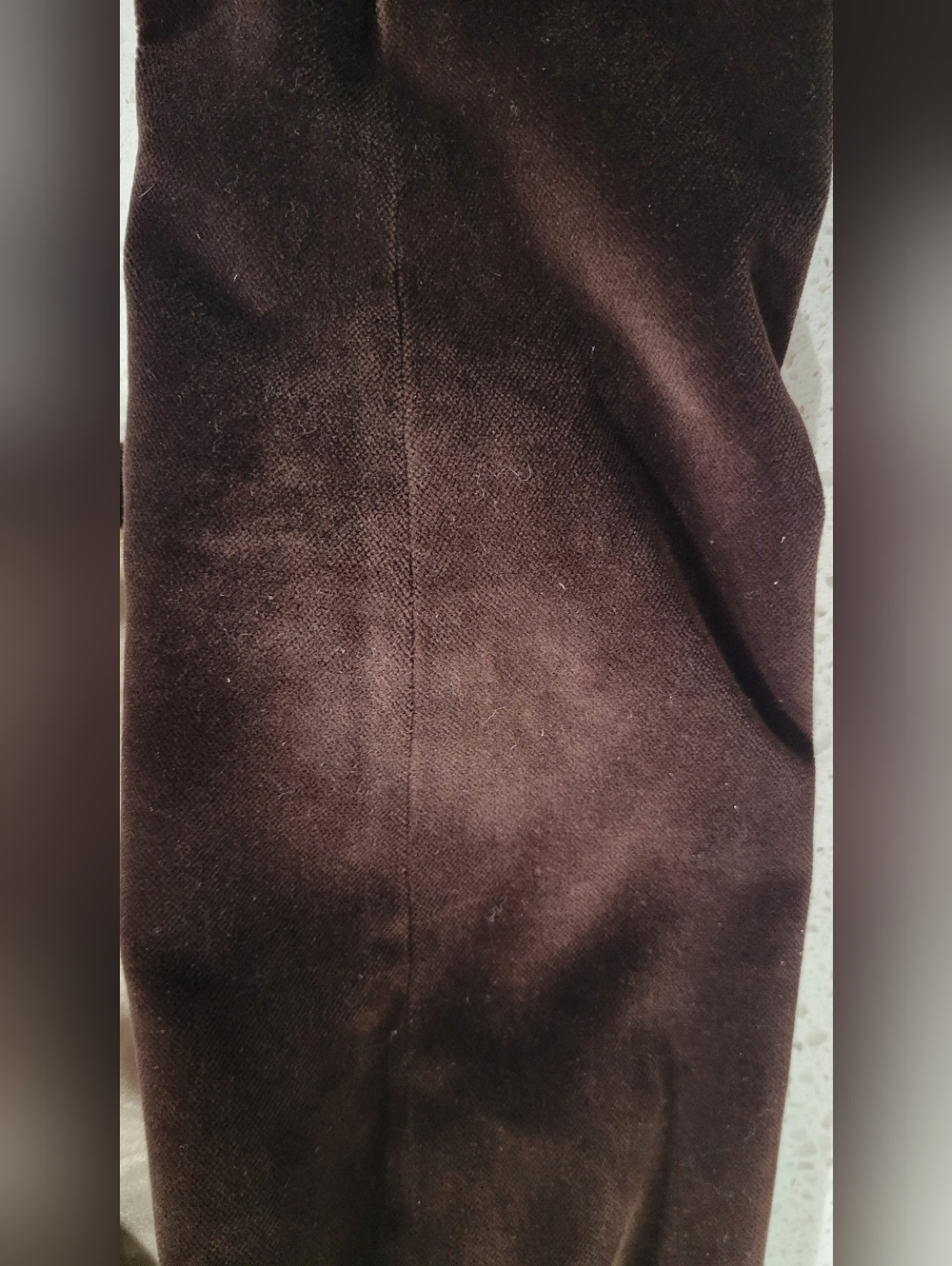 VTG Y2K J. Crew Women's Velvet Single-Button Blazer - Dark Brown | Size 6 - Picture 6 of 6